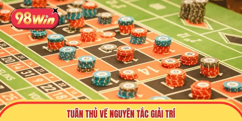 Tuân thủ về nguyên tắc giải trí