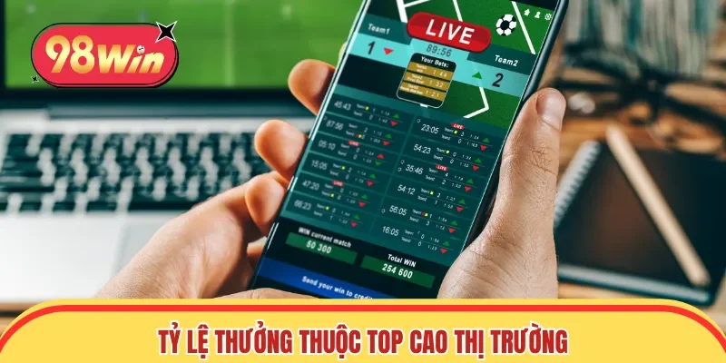 Tỷ lệ thưởng thuộc top cao thị trường